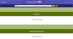 Desktop Screenshot of bts.scholarvox.com