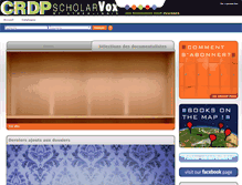 Tablet Screenshot of crdp.scholarvox.com